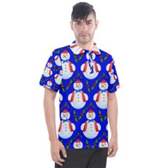 Seamless Repeat Repeating Pattern Men s Polo Tee by artworkshop