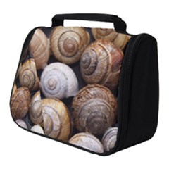 Snail Shells Pattern Arianta Arbustorum Full Print Travel Pouch (small)