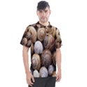 Snail Shells Pattern Arianta Arbustorum Men s Polo Tee View1