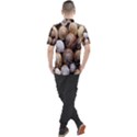 Snail Shells Pattern Arianta Arbustorum Men s Polo Tee View2