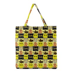 Smily Grocery Tote Bag