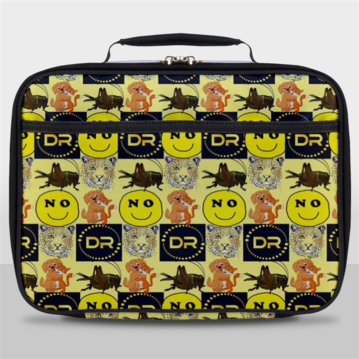 Smily Full Print Lunch Bag