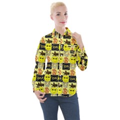 Smily Women s Long Sleeve Pocket Shirt