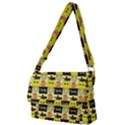 Smily Full Print Messenger Bag (L) View1