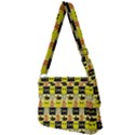 Smily Full Print Messenger Bag (L) View2