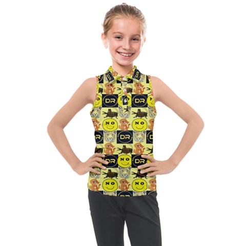 Smily Kids  Sleeveless Polo Tee by Sparkle