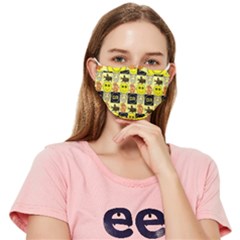 Smily Fitted Cloth Face Mask (adult) by Sparkle