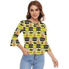 Smily Bell Sleeve Top