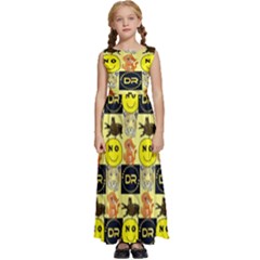 Smily Kids  Satin Sleeveless Maxi Dress