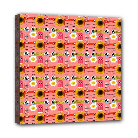 Egg Eyes Mini Canvas 8  X 8  (stretched) by Sparkle