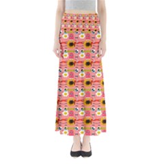 Egg Eyes Full Length Maxi Skirt by Sparkle