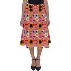 Egg Eyes Perfect Length Midi Skirt by Sparkle