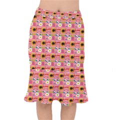 Egg Eyes Short Mermaid Skirt by Sparkle