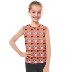 Egg Eyes Kids  Mesh Tank Top by Sparkle