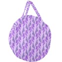 Unicorn Butterfly Giant Round Zipper Tote View2