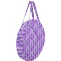 Unicorn Butterfly Giant Round Zipper Tote View3