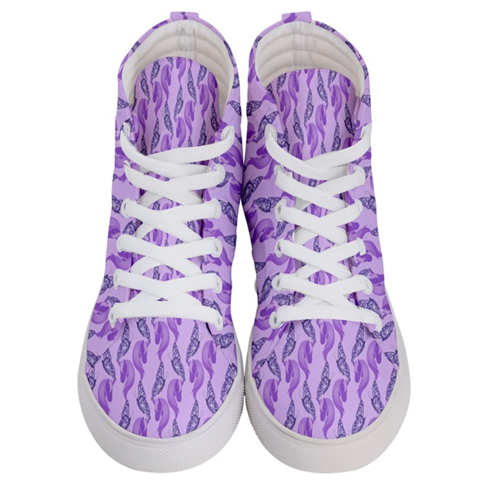 Unicorn Butterfly Men s Hi-Top Skate Sneakers