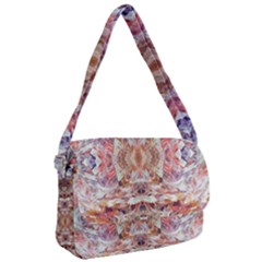 Marbled Confetti Courier Bag by kaleidomarblingart