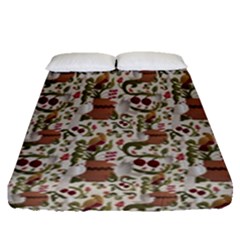 Pattern  Fitted Sheet (queen Size)