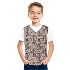 Pattern  Kids  Basketball Tank Top