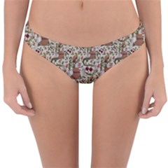 Pattern  Reversible Hipster Bikini Bottoms