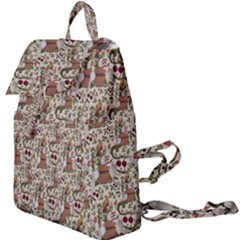 Pattern  Buckle Everyday Backpack