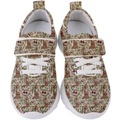 Pattern  Kids  Velcro Strap Shoes