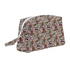 Pattern  Wristlet Pouch Bag (medium)