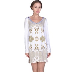 Im Fourth Dimension Mintme Long Sleeve Nightdress by imanmulyana