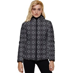 Darkgrayorchidblouse Women s Hooded Quilted Jacket