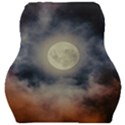 Dark Full Moonscape Midnight Scene Car Seat Velour Cushion  View1