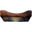 Dark Full Moonscape Midnight Scene Car Seat Velour Cushion  View3