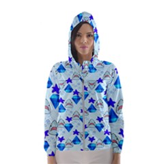 Sealife Women s Hooded Windbreaker by Sparkle