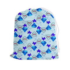 Sealife Drawstring Pouch (2xl) by Sparkle