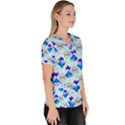 Sealife Women s V-Neck Scrub Top View3