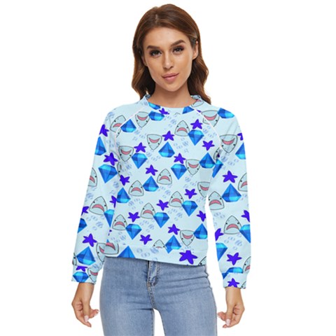 Sealife Women s Long Sleeve Raglan Tee by Sparkle