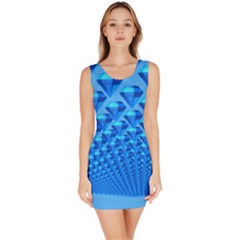 Diamond Pattern Bodycon Dress by Sparkle