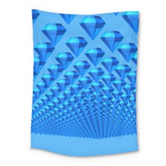 Diamond Pattern Medium Tapestry