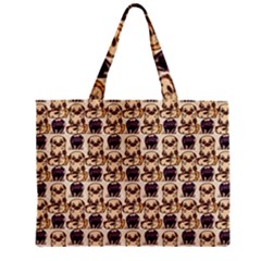 Pugs Zipper Mini Tote Bag by Sparkle