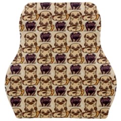 Pugs Car Seat Velour Cushion  by Sparkle