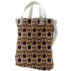 Pugs Canvas Messenger Bag by Sparkle