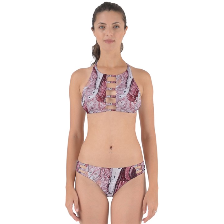 Cora; abstraction Perfectly Cut Out Bikini Set