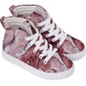 Cora; abstraction Kids  Hi-Top Skate Sneakers View3