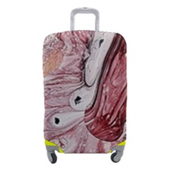 Cora; Abstraction Luggage Cover (small) by kaleidomarblingart