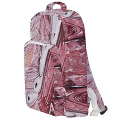 Cora; Abstraction Double Compartment Backpack by kaleidomarblingart