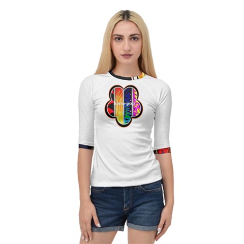 978 Histo-pop Quarter Sleeve Raglan T-shirt by tratney