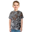 Floral Surface Print Design Kids  Sport Mesh Tee View1