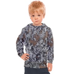 Floral Surface Print Design Kids  Hooded Pullover by dflcprintsclothing