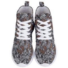 Floral Surface Print Design Women s Lightweight High Top Sneakers by dflcprintsclothing