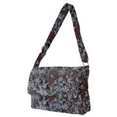 Floral Surface Print Design Full Print Messenger Bag (m)